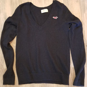 Hollister V Neck Long Sleeve Sweater